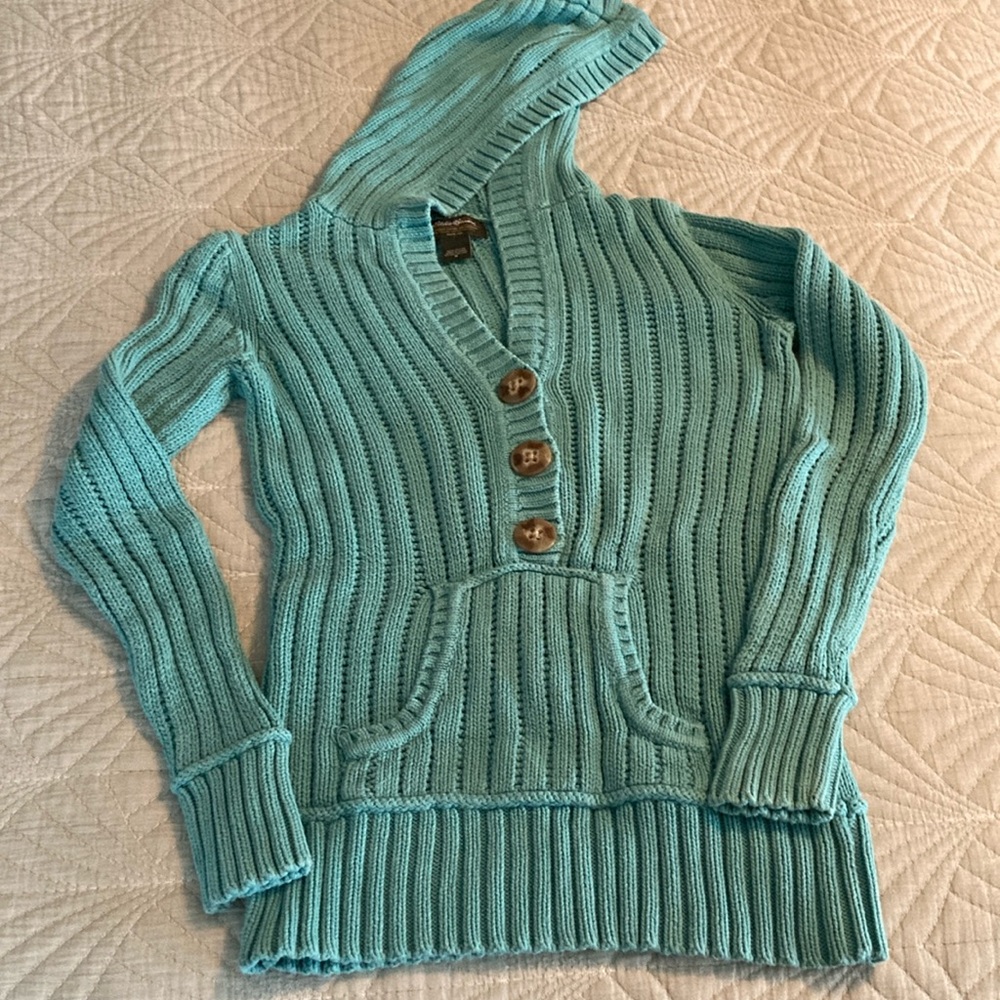 Eddie Bauer hooded sweater